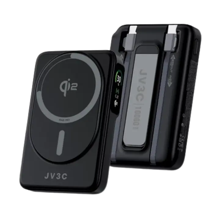 JV3C MAG PRO Qi2 無線充支架行動電源