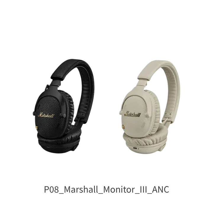 Marshall Monitor III ANC質感設計耳罩式耳機 超長續航推薦