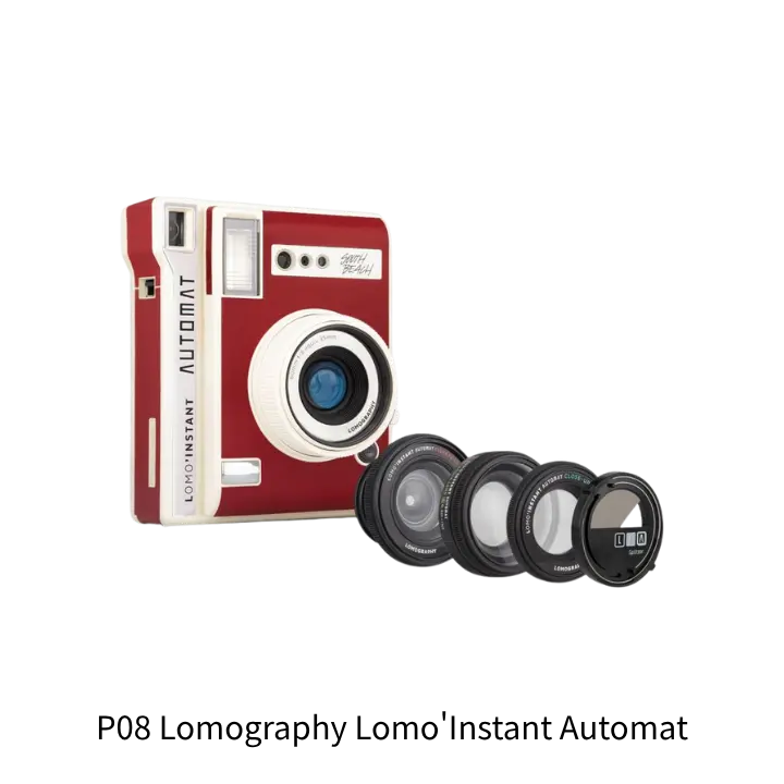 Lomography Lomo'Instant Automat 半自動拍立得產品去背圖，文章配圖與規格比較表用素材