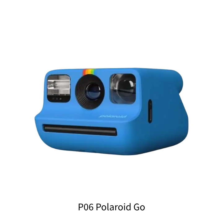 Polaroid Go 迷你拍立得產品去背圖，文章配圖與規格比較表用素材