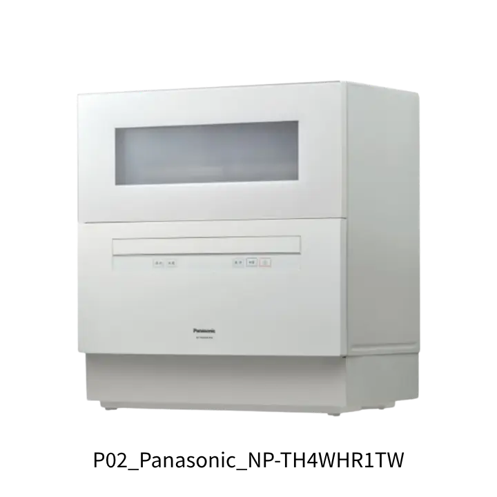 Panasonic 國際牌 NP-TH4WHR1TW 桌上型洗碗機去背圖