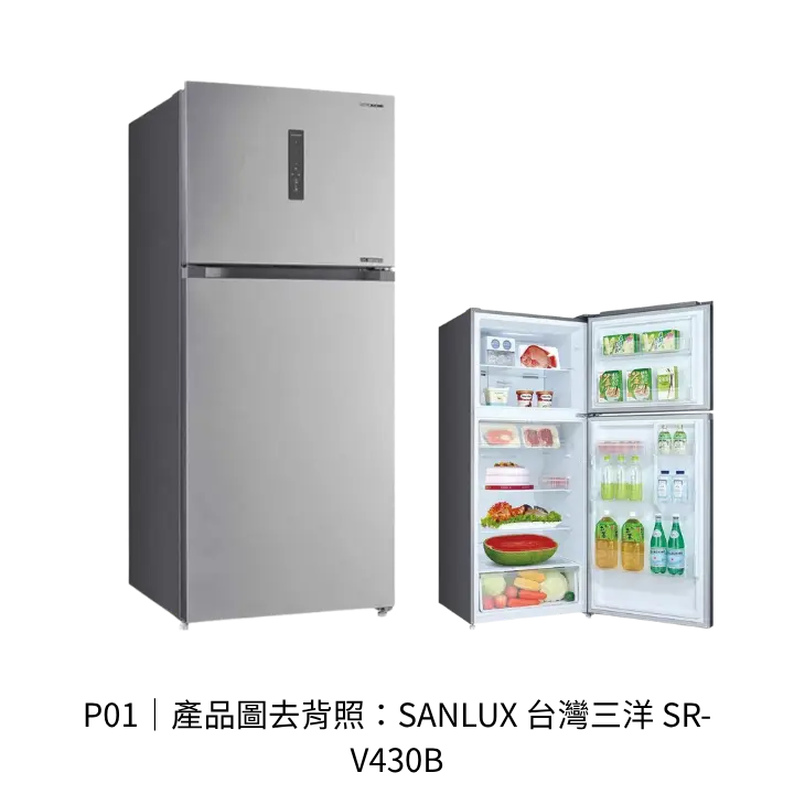 SANLUX 台灣三洋 SR-V430B透明背景去背產品圖
